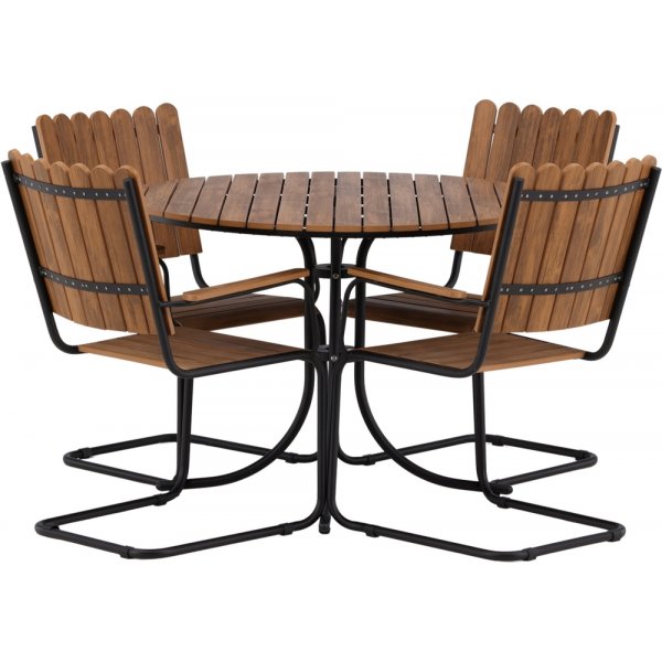 Holmsund matgrupp - Svart/natur Holmsund matgrupp - Svart/natur