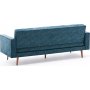 Canap convertible 3 places Dublin - Turquoise