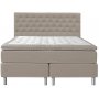 Kontinentalsng 160x200 cm med snggavel - Beige - Nova