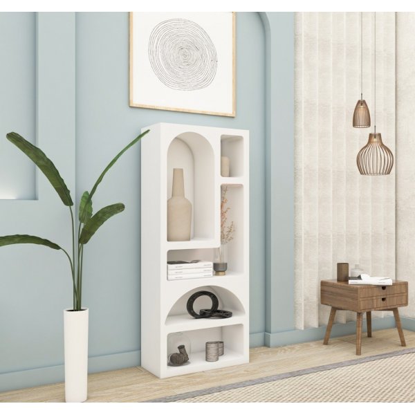 Vivanta hylla 60x30x150 cm - Vit Vivanta hylla 60x30x150 cm - Vit