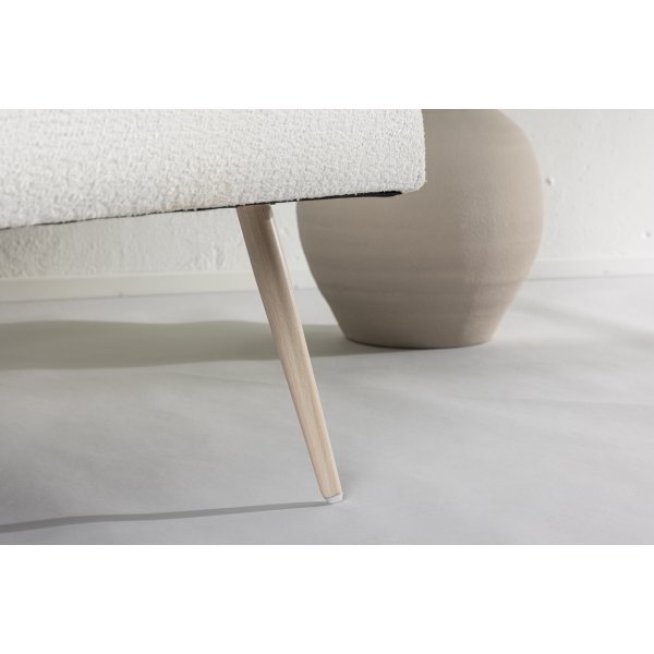 Bloom fåtölj - Vit teddy/Whitewash Bloom fåtölj - Vit teddy/Whitewash