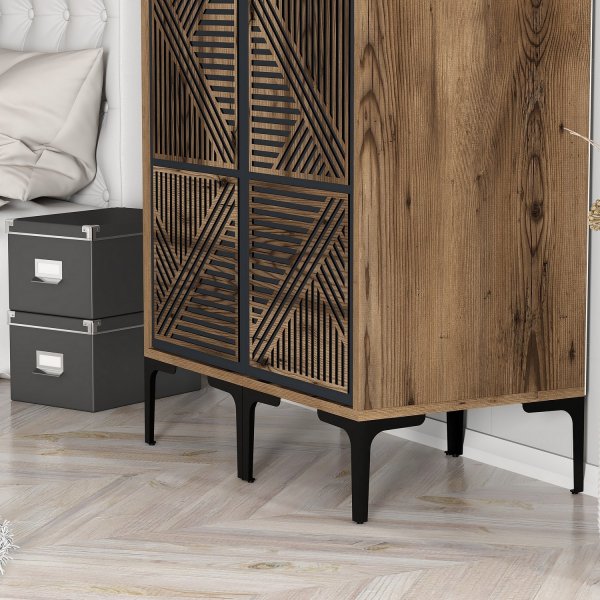 Kumsal garderob 5 Valnöt/antracit Kumsal garderob 5 Valnöt/antracit