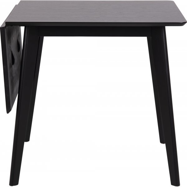 Table à manger Roxby 80-120 cm - Noir Table à manger Roxby 80-120 cm - Noir