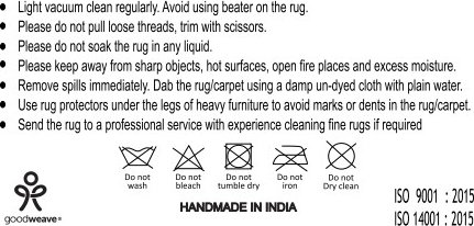 Tapis tissé main Malda Naturel/Blanc ivoire Tapis tissé main Malda Naturel/Blanc ivoire