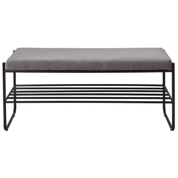 Banc Blonville avec tagre - Gris
