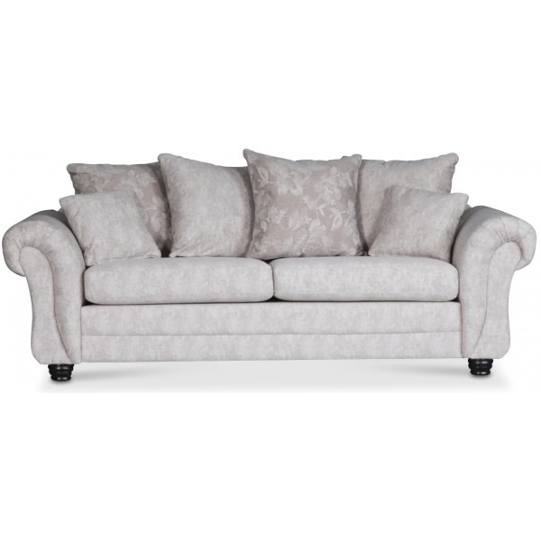 Erikstad 3-sits soffa - Beige multi