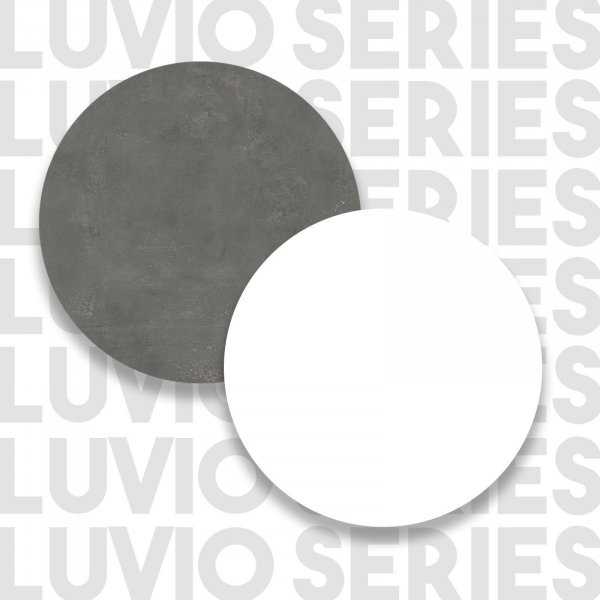 Luvio TV-bänk 3 - Silver/vit Luvio TV-bänk 3 - Silver/vit