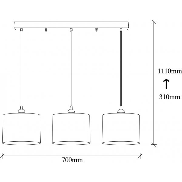 Plafonnier Berkeley 195-S1 - Noir Plafonnier Berkeley 195-S1 - Noir