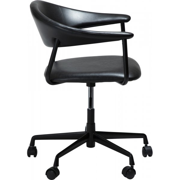 Chaise de bureau Rover - PU noir Chaise de bureau Rover - PU noir