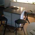 Kundbild Linden barstol - Svart: Nu sitter man lite coolare lite...