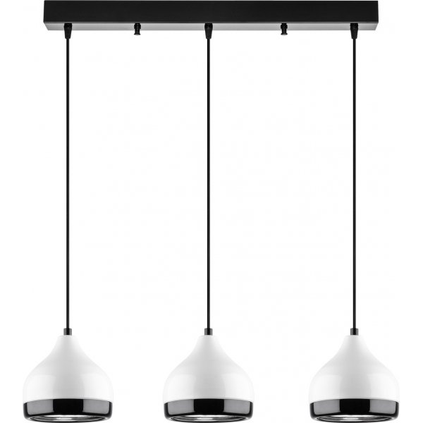 Yildo plafondlamp 6878 - Wit/zwart