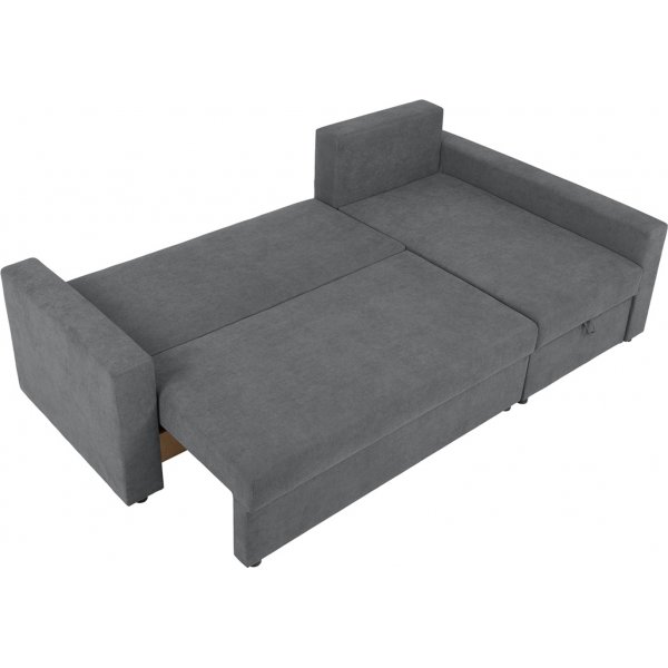 Zemek divanbäddsoffa - Grå Zemek divanbäddsoffa - Grå