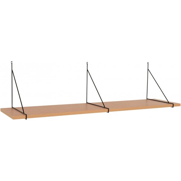 Etagère murale Chiba 120 cm - Naturel/Noir Etagère murale Chiba 120 cm - Naturel/Noir