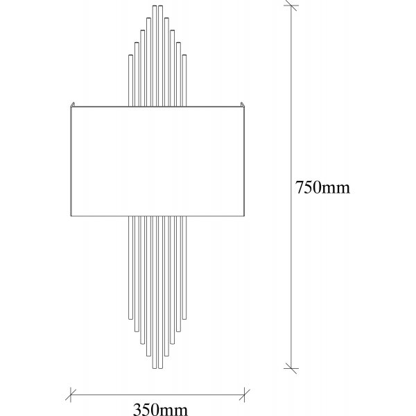 Harmonische wandlamp - Vintage