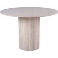 Granito runt matbord Ø110 cm - Whitewash Granito runt matbord Ø110 cm - Whitewash