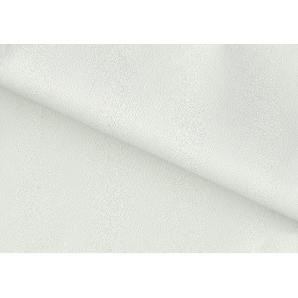 Chaise de salle à manger Dima - PU blanc/hévéa Chaise de salle à manger Dima - PU blanc/hévéa