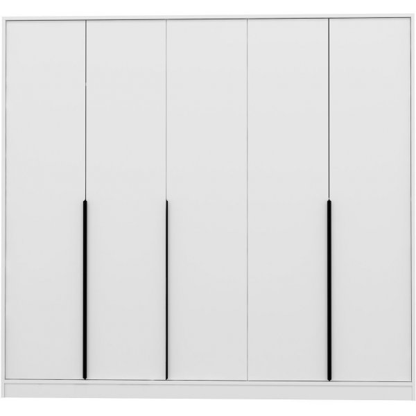 Armoire Lara 229 x 60 x 210 cm - Blanc