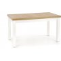 Callahan frlngningsbart matbord 140-220 cm - Riviera ek/vit
