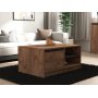 Kaya salontafel 90 x 60 cm - Grenen/antraciet