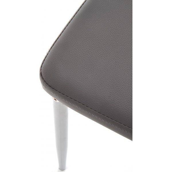 Chaise Jacob en PU gris Chaise Jacob en PU gris