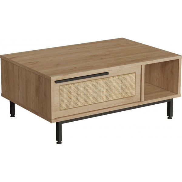 Table basse Ocan 90 x 60 cm - Noyer/chne