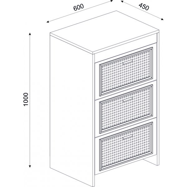 Done byr - Vit/mrkbrun