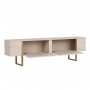 TV-b�nk Orost 180 cm - Travertin/guld