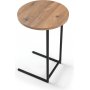 Mitazor sidobord 38 cm - Furu/svart