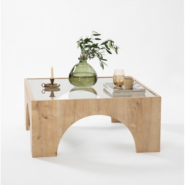 Table basse Seine 80 x 80 cm - Chêne Table basse Seine 80 x 80 cm - Chêne