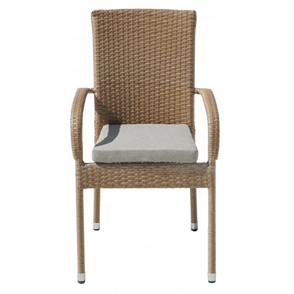 Utestol med dyna stapelbar + Rengringsmedel fr utembler