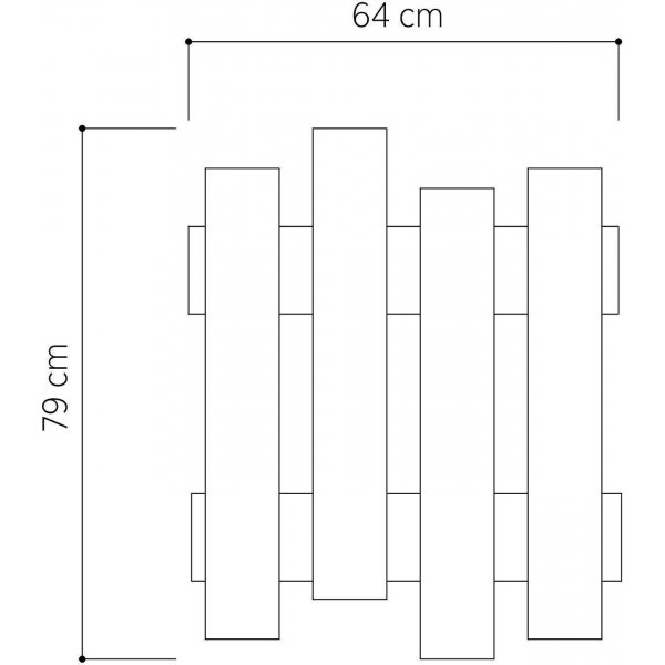 Wave kldhngare - Flerfrgad