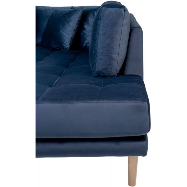 Canapé ouvert 370 cm de large - Bleu foncé Canapé ouvert 370 cm de large - Bleu foncé