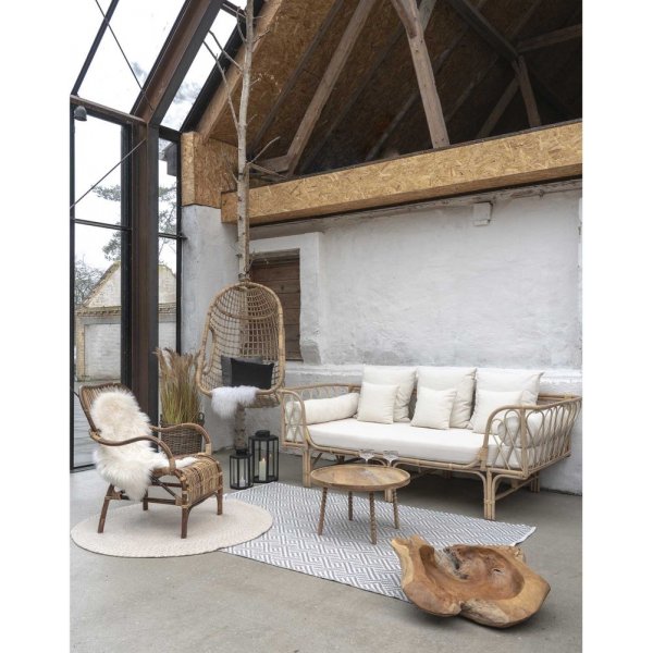 Table basse Jammu 60 x 60 cm - Manguier Table basse Jammu 60 x 60 cm - Manguier