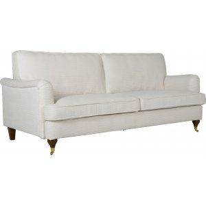 Howard 3-sits soffa - Beige manchester