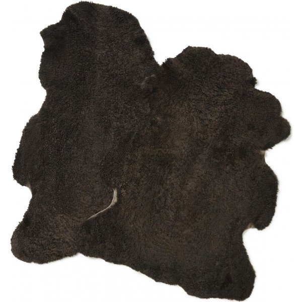 Curly fårskinn Brun - 60 x 95 cm Curly fårskinn Brun - 60 x 95 cm