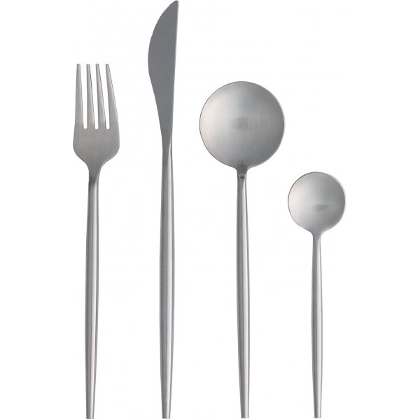 Active bestick 24 delar - Silver Active bestick 24 delar - Silver