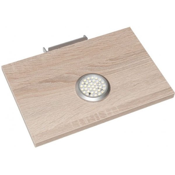 Sänggavel 185 - Vitpigmenterad ek Sänggavel 185 - Vitpigmenterad ek