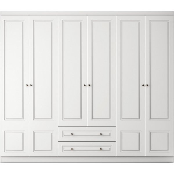 Inci garderob 210 x 50 x 182 cm - Vit