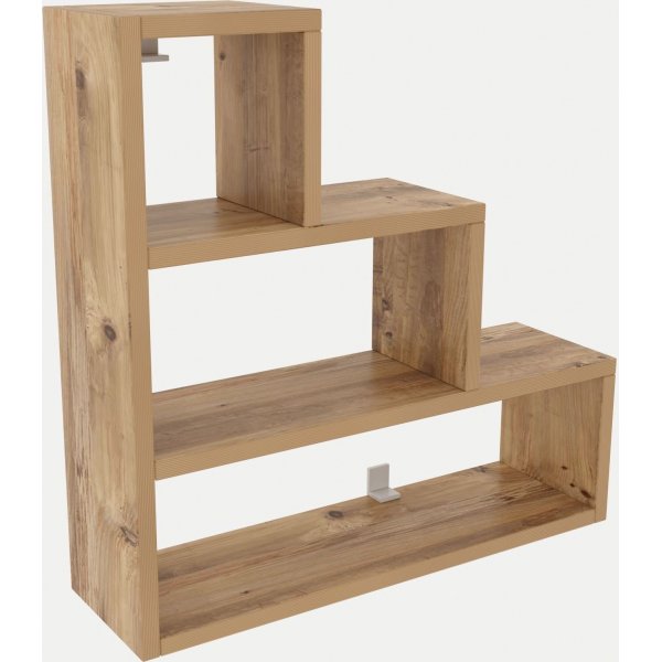 Piramide wandplank - Grenen Piramide wandplank - Grenen