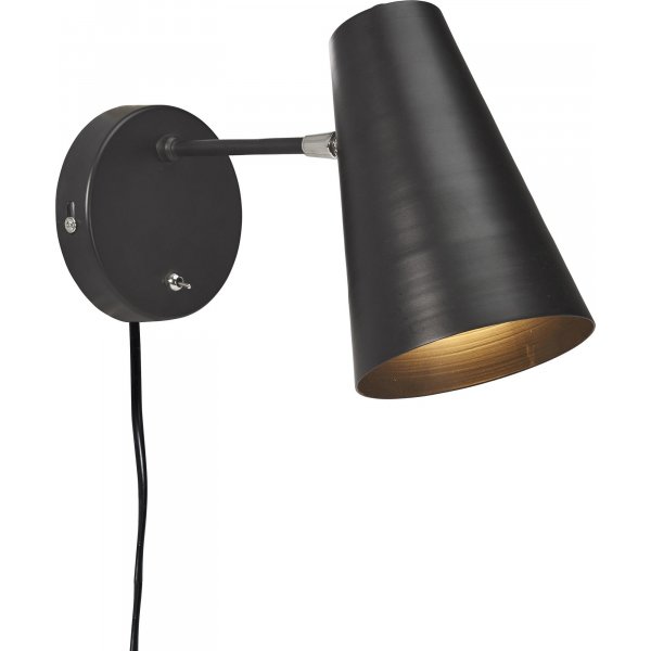 Cornet vägglampa - Svart - 26 cm Cornet vägglampa - Svart - 26 cm