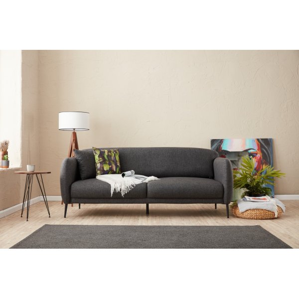 Canap convertible 3 places Vnus - Anthracite