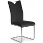 Chaise Annmarie - Noir/chrome