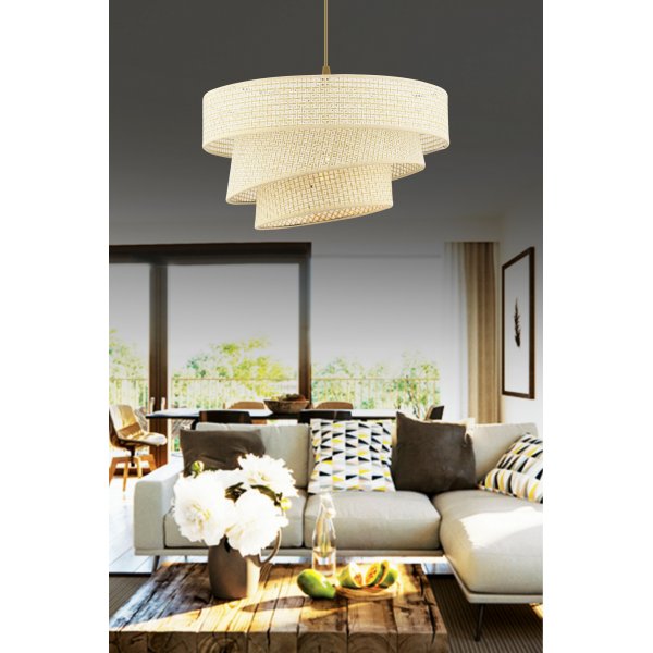 Couper taklampa - Cream