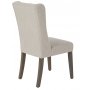 William stol - Beige (tyg)/bruna ben