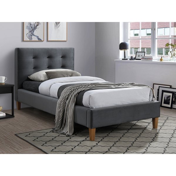 Kinsey sngram 90x200 cm - Gr sammet