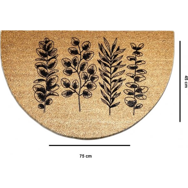 Diza dörrmatta Beige/svart - 40 x 75 cm Diza dörrmatta Beige/svart - 40 x 75 cm