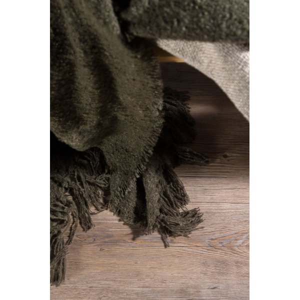 Sten pläd 130x170 cm - Grön Sten pläd 130x170 cm - Grön