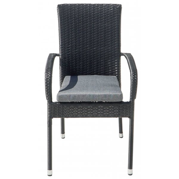 Stapelbar utestol med dyna + Rengringsmedel fr utembler