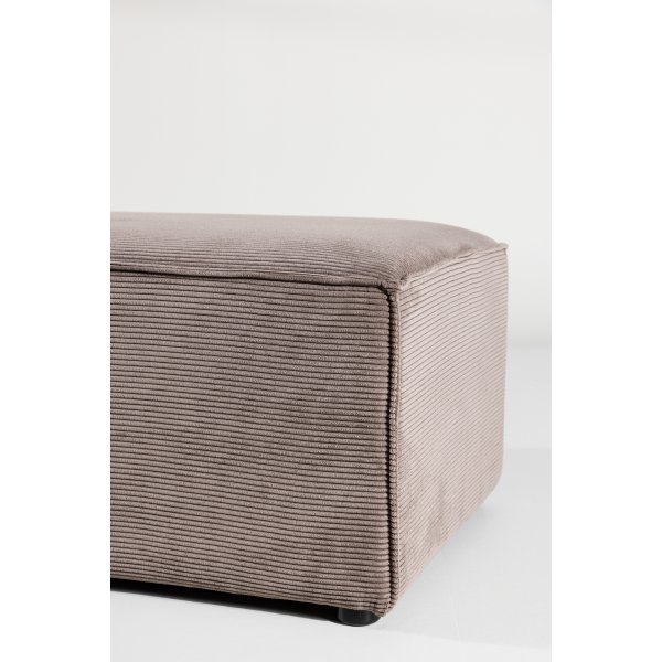 Gillholmen sittpuff - Brun manchester Gillholmen sittpuff - Brun manchester