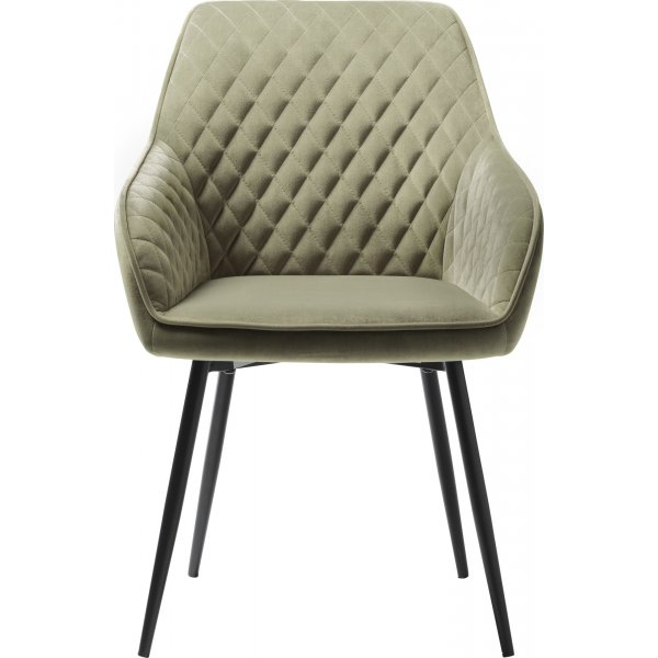 Florida Fauteuil in olijfgroen fluweel Florida Fauteuil in olijfgroen fluweel